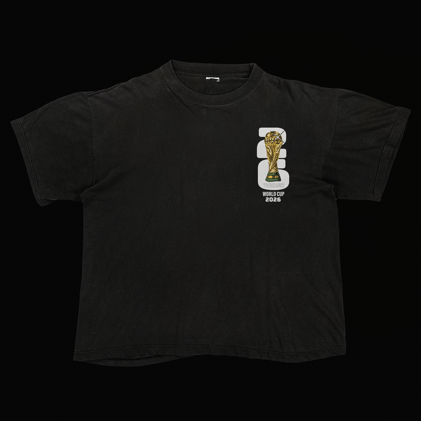 THROWED CUP (black tee)