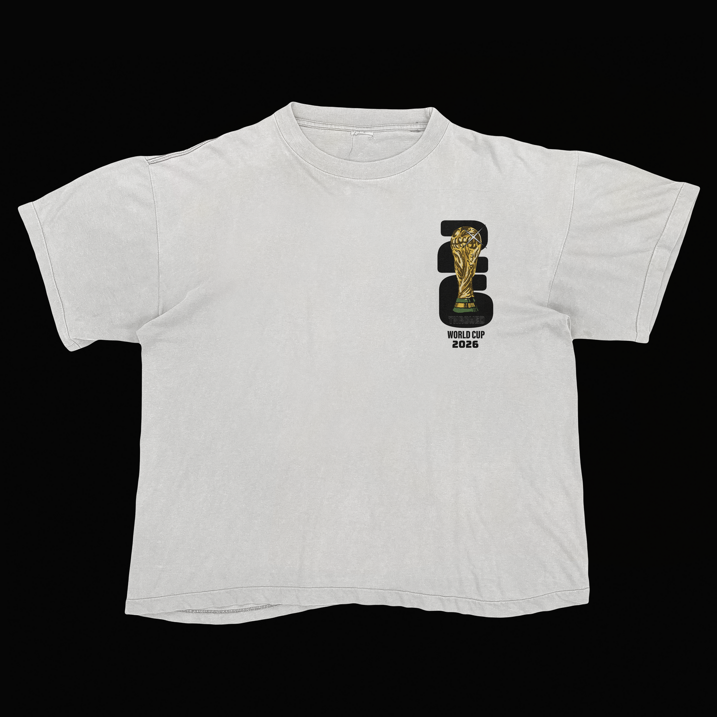 THROWED CUP (white tee)