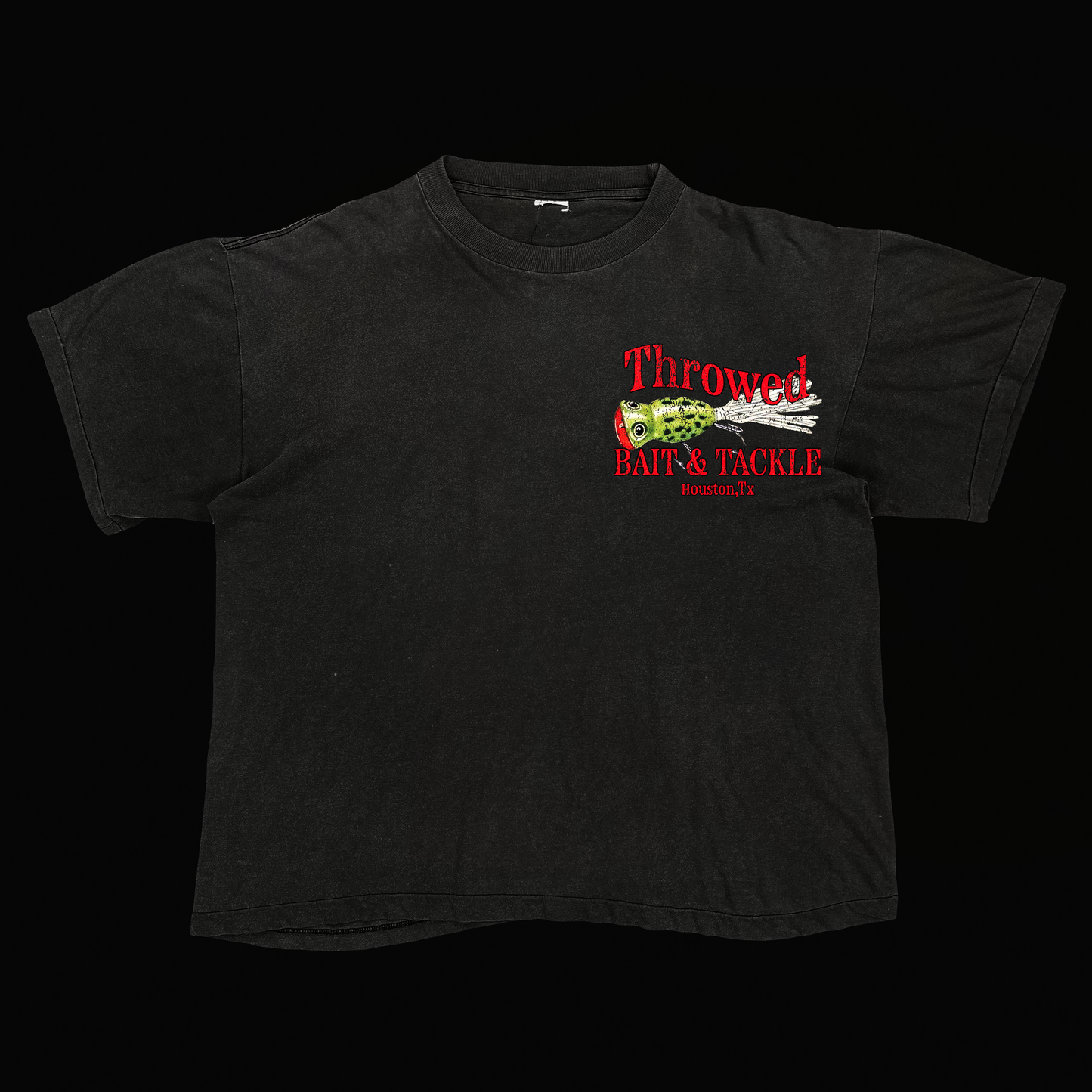 Throwed Toddler tee (black)