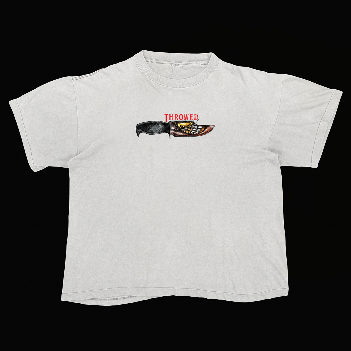 Throwed Blade (WHITE TEE)