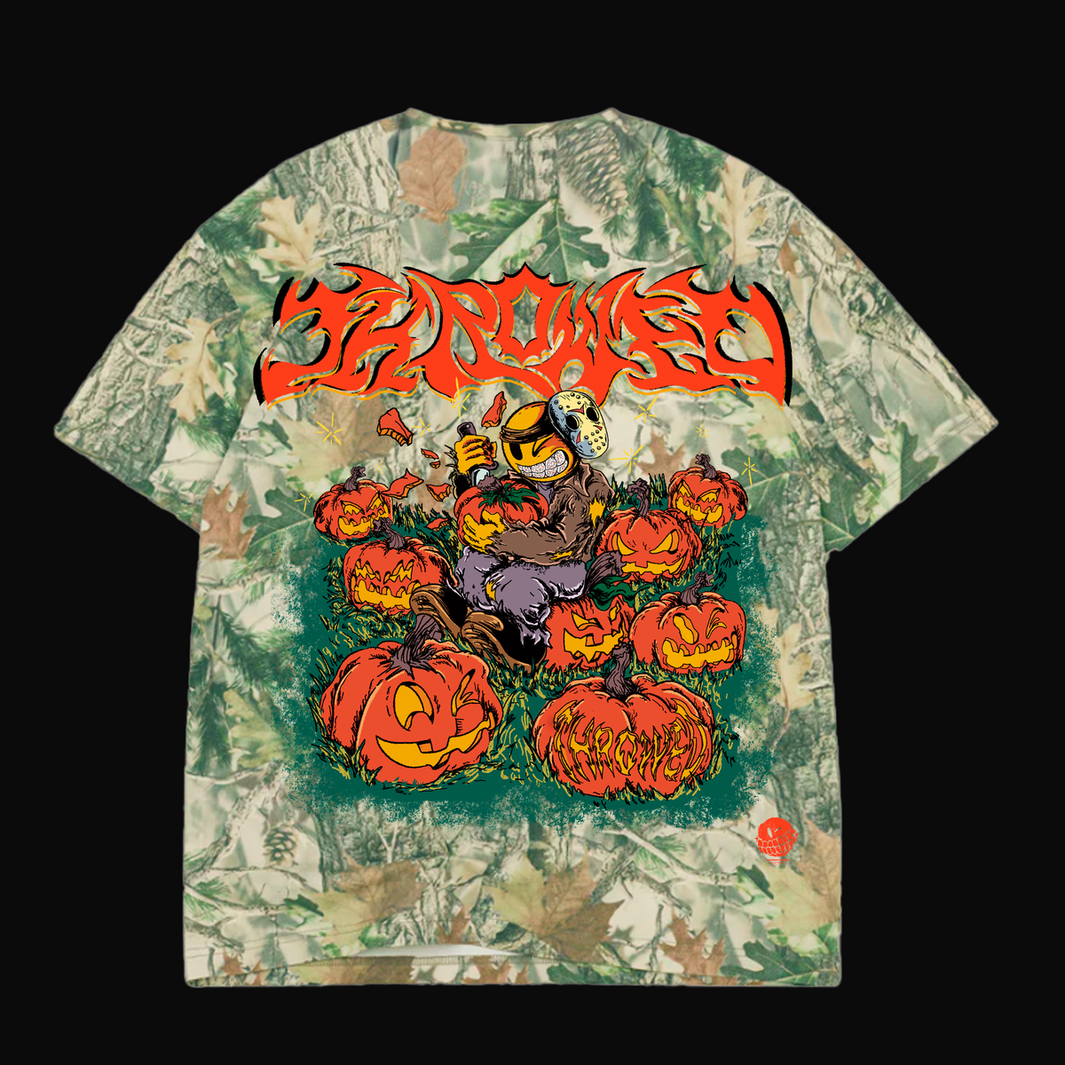 Throwed Pumpkin Patch ( Camo )