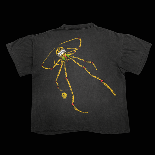 Throwed Spider (Faded Black tee)