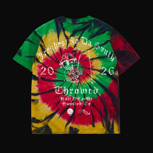 FIDS ESSENTIAL TEE (GREEN TIE DYE)