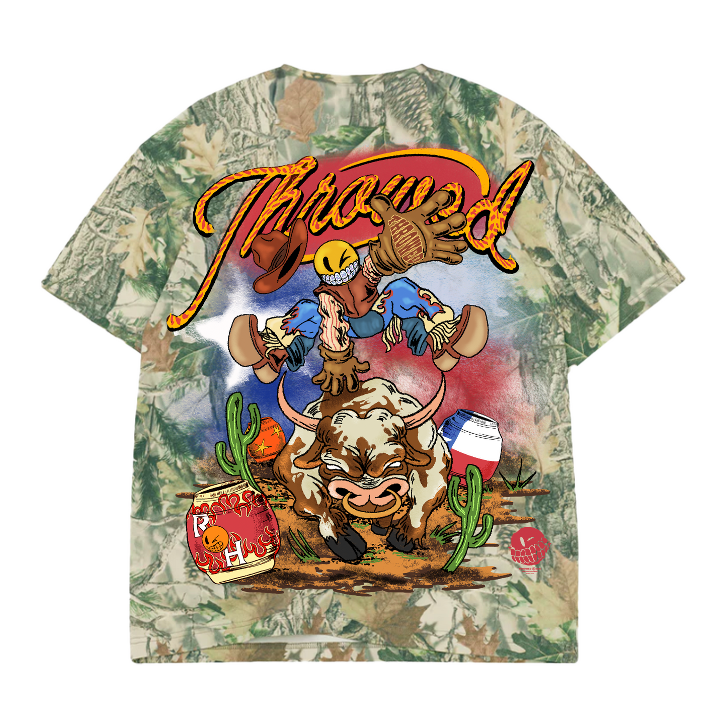 Throwed Bull Dodger tee 26'