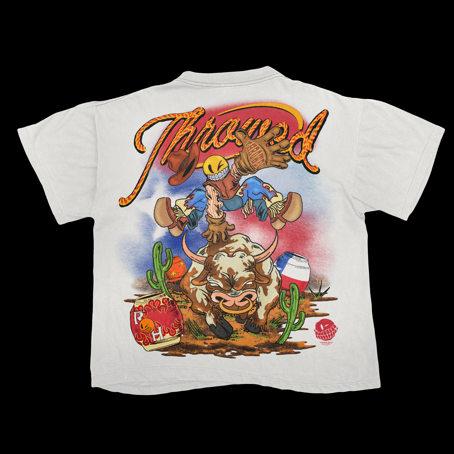 Throwed Bull Dodger tee 26'