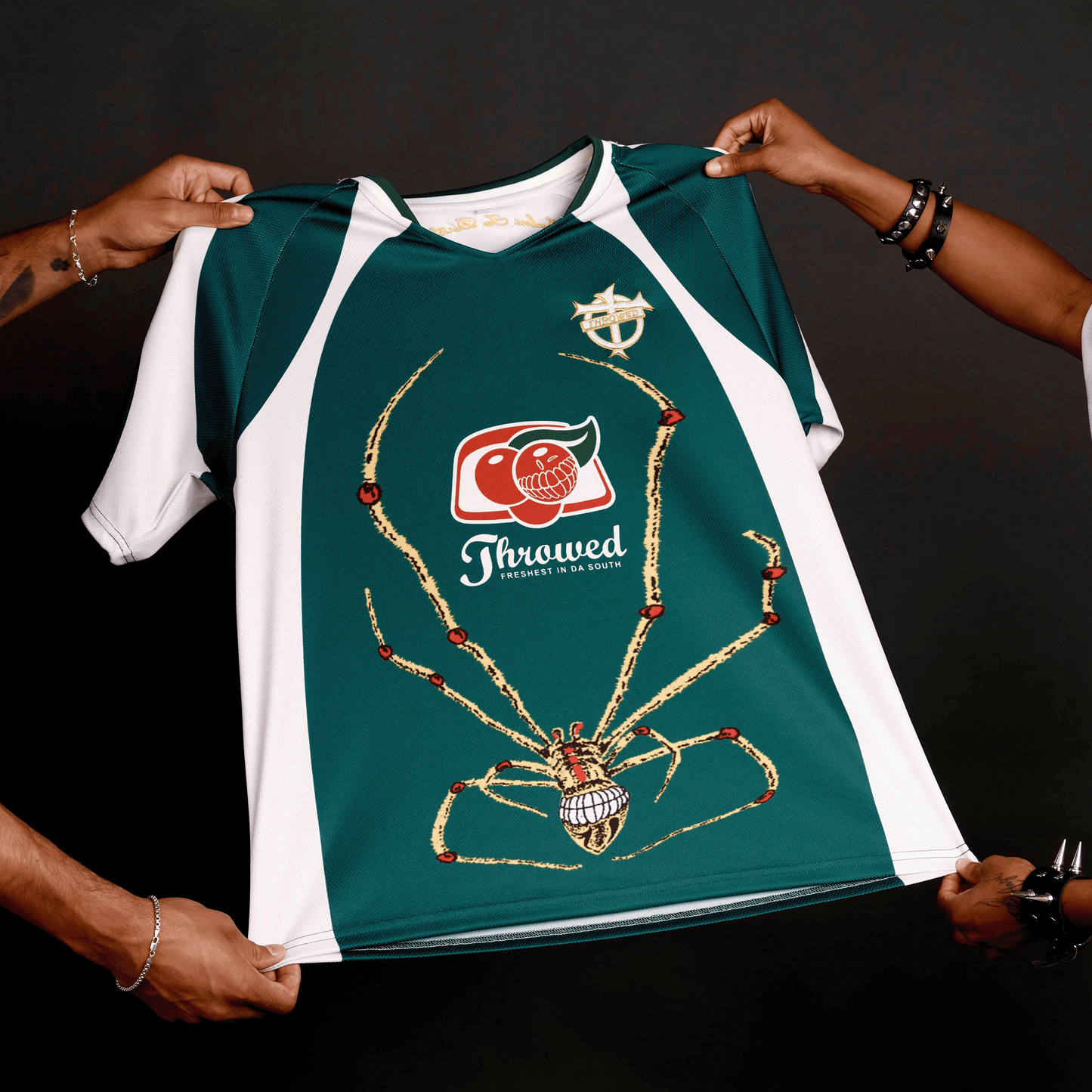 Throwed Spider jersey (GREEN)