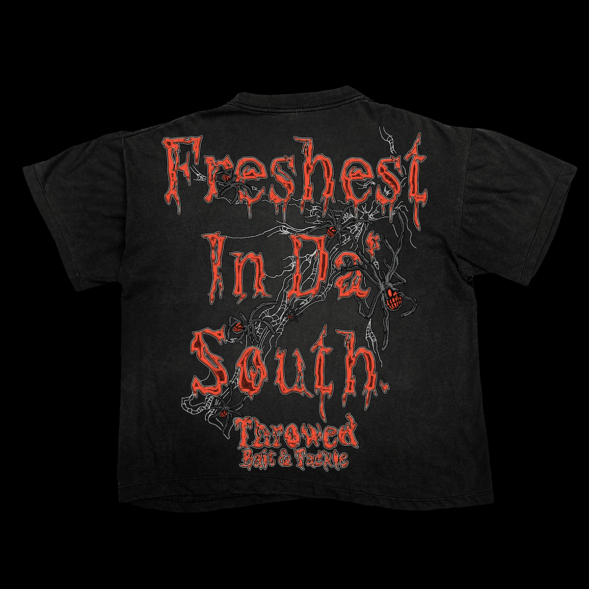 Spider Bait & Tackle (Black Tee)