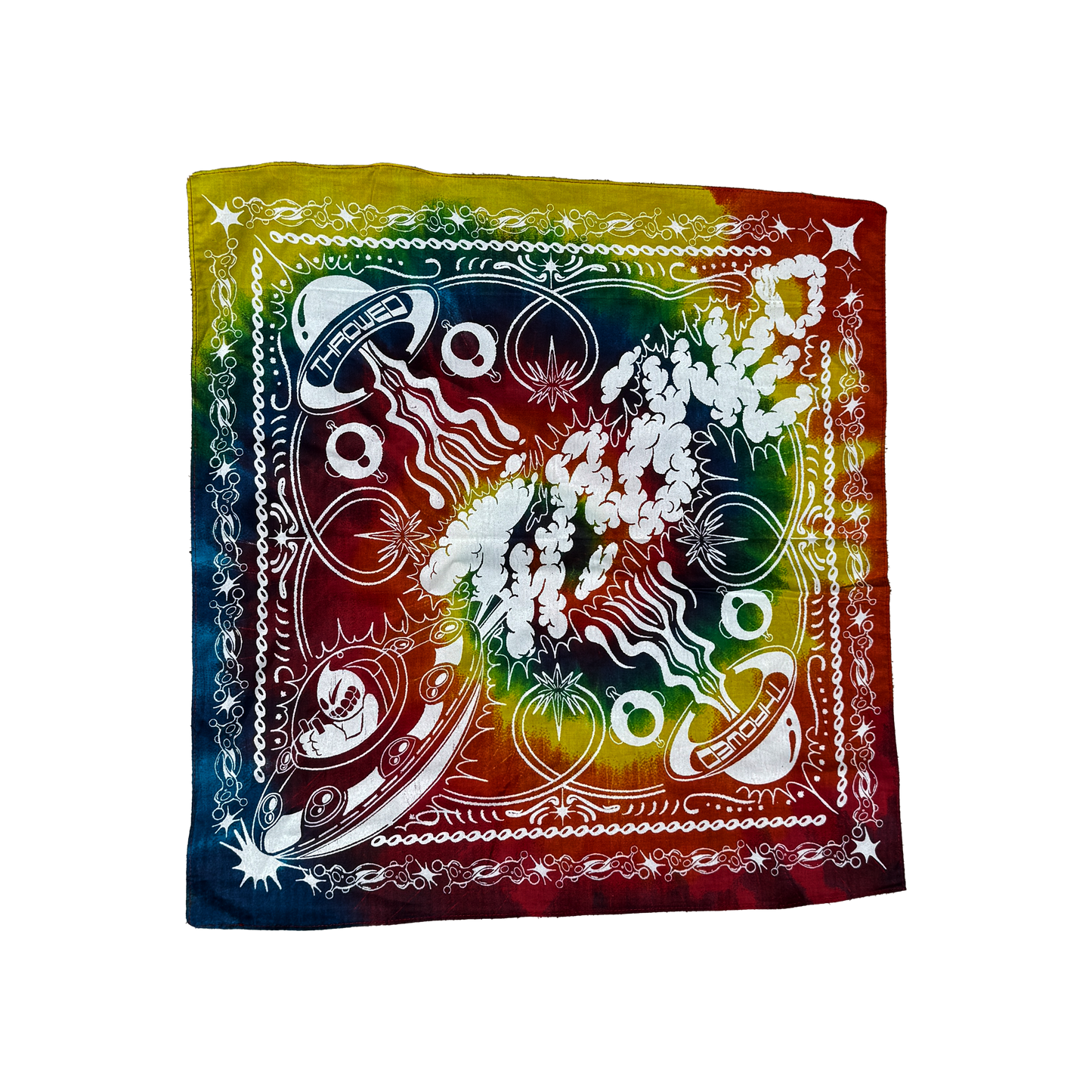 Throwed Bandana (Tie Dye)