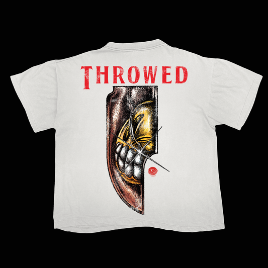Throwed Blade (WHITE TEE)
